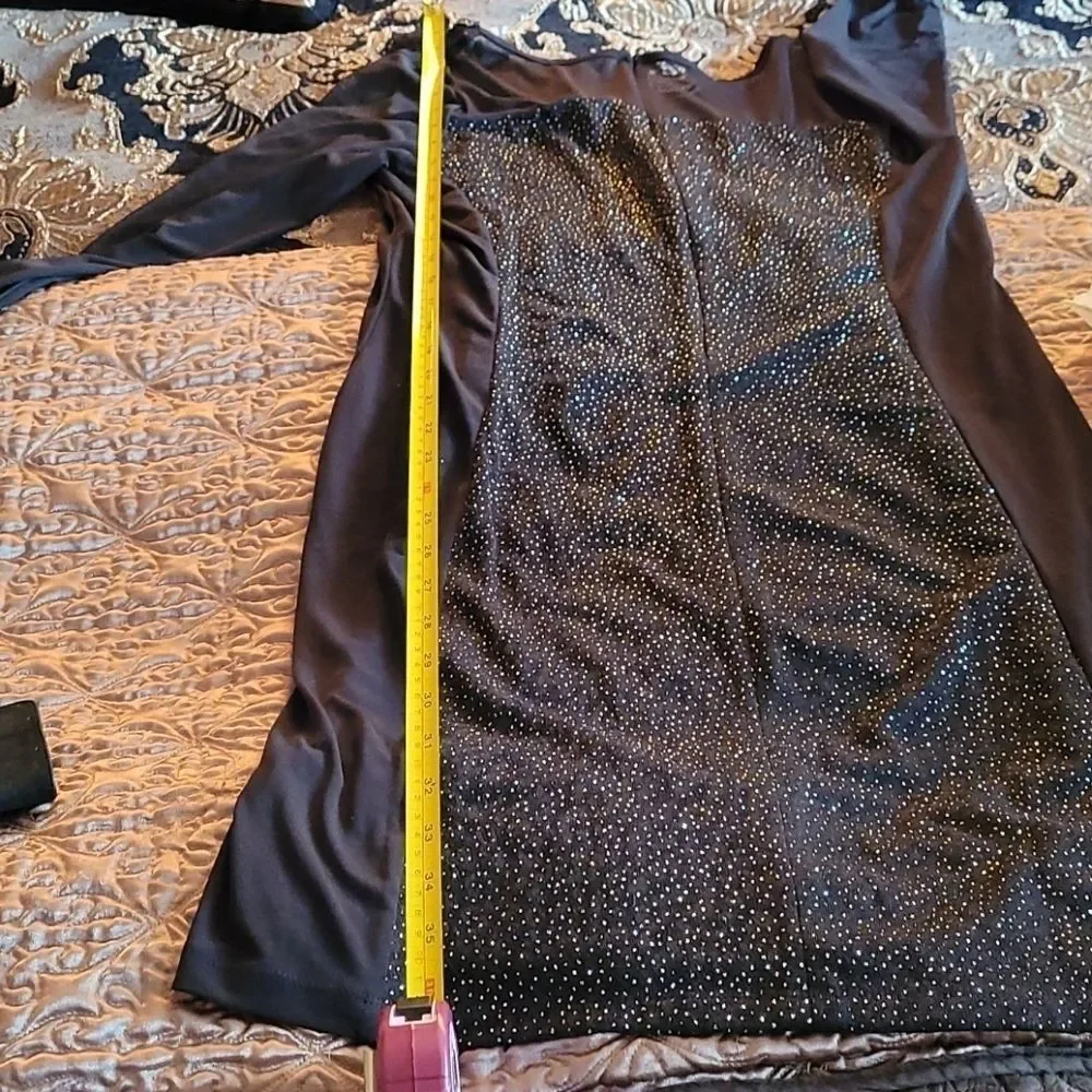 Ny collection evening dress. Bling & sparkle - Picture 7 of 13